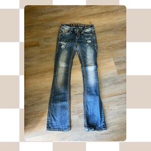 Rock Revival Blue Boot Cut Jeans